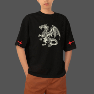 UNLEASHED DRAGON OVERSIZED AND REGULAR UNISEX TSHIRTS